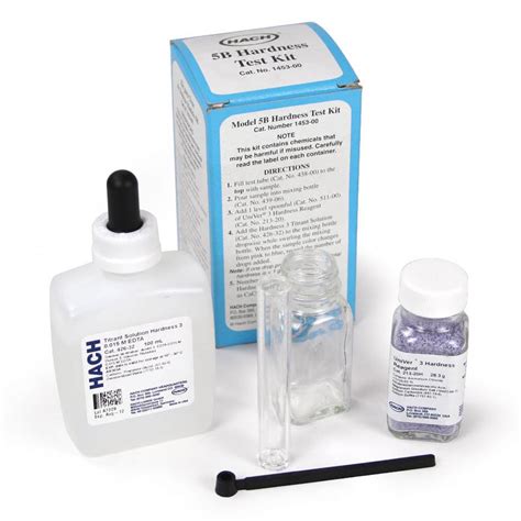 hach 5b hardness test kit results|hach hardness test kit instructions.